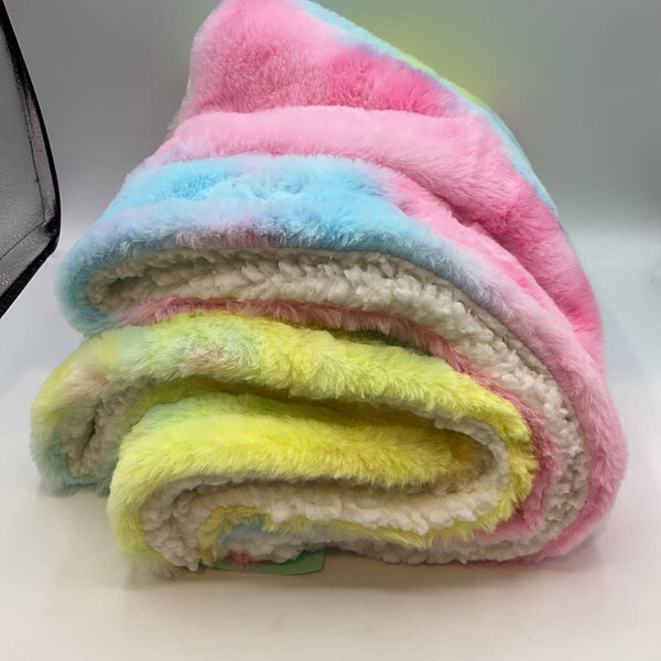 Rainbow Fleece Blanket