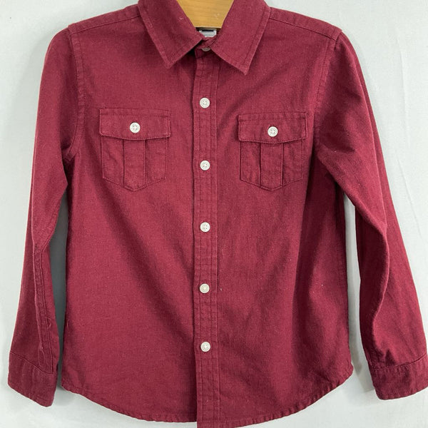 Size 5: Janie and Jack Red Button-Up Shirt (runs small)