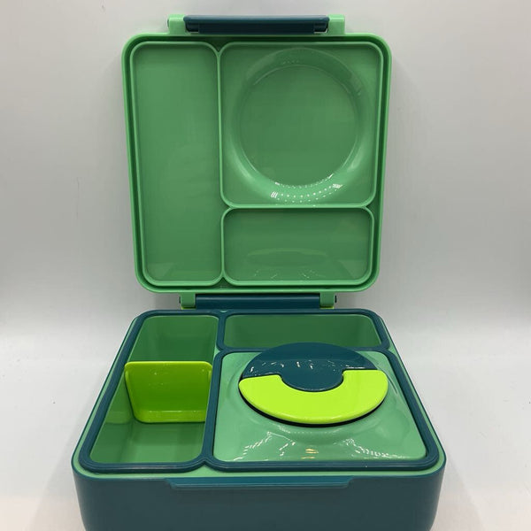 OmieBox Blue/Green Bento Box