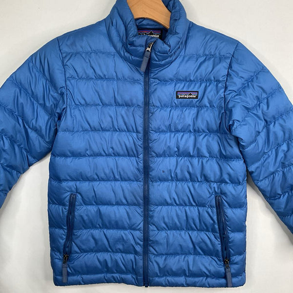 Size 7-8: Patagonia Blue Down Puffer Coat REDUCED
