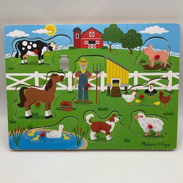 Melissa & Doug Old Macdonald's Farm Sound Puzzle