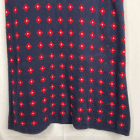 Size 7: Janie and Jack Navy/Red Floral Sweater Dress