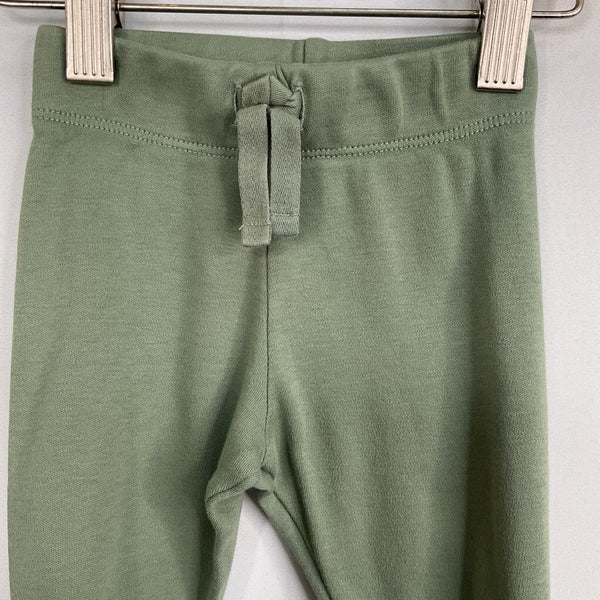 Size 3-6m: Colored Organics Green Cozy Pants