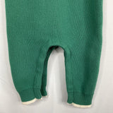 Size 6-12m (70): Hanna Andersson Green/White Trees Sweater Romper