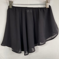 Size 8-10: Bloch Black Sheer Dance Skirt