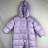 Size 6-12m: Columbia Purple Fleece Lined Puffy Bunting