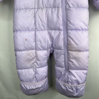 Size 6-12m: Columbia Purple Fleece Lined Puffy Bunting