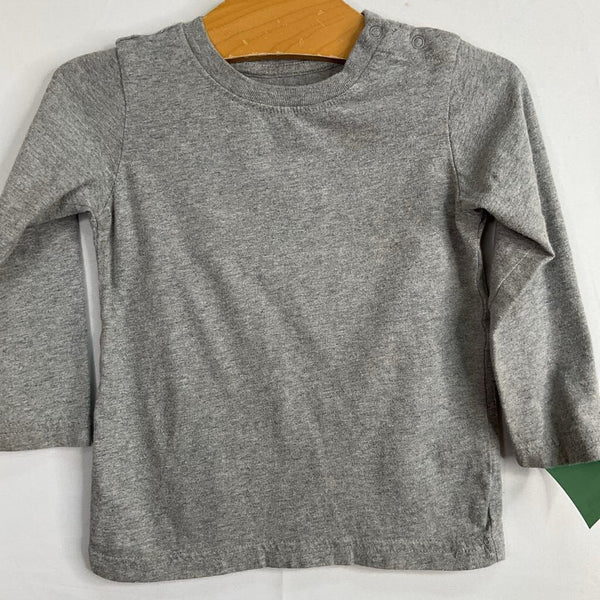 Size 18-24m: Primary Grey Long Sleeve Shirt