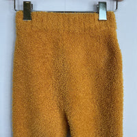 Size 6-12m (70): Hanna Anderson Yellow Fuzzy Cozy Pants