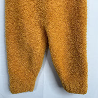 Size 6-12m (70): Hanna Anderson Yellow Fuzzy Cozy Pants