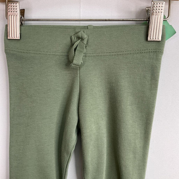 Size 12-18m: Colored Organics Green Cozy Pants