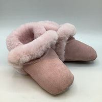 Size 4-5: UGG Pink Sheepskin Lined Soft Sole Booties