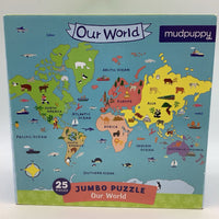 Mudpuppy 25pc Our World Jumbo Puzzle