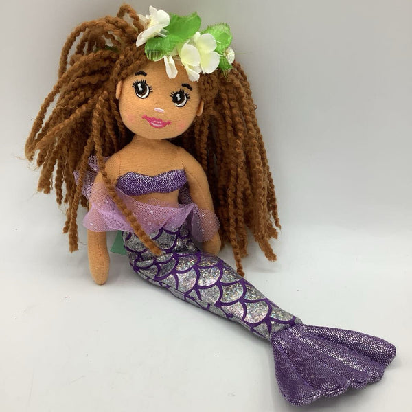 Aloha Purple Shimmer Mermaid Plush