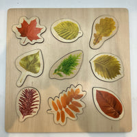 Wooden Leaf Puzzle