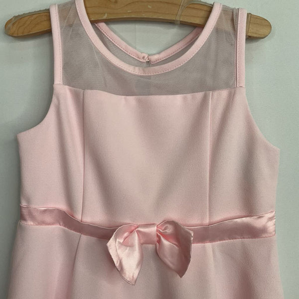 Size 6-7: Calvin Klein Pink Bow Sleeveless Fancy Dress NEW w/ Tags