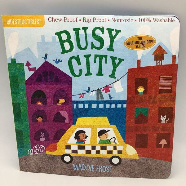 Indestructibles Busy City Baby Book