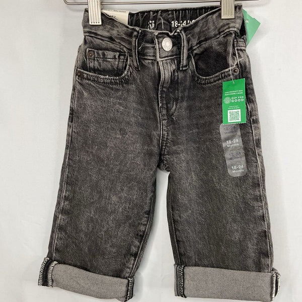 Size 18-24m: Gap Black Soft Waist Denim Jeans NEW w/ Tags