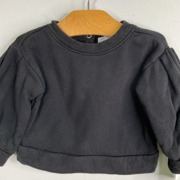 Size 3-6m: Kate Quinn Black Sweatshirt