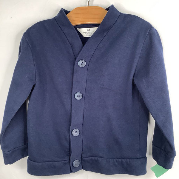 Size 3-4: H&M Navy Button-Up Cardigan