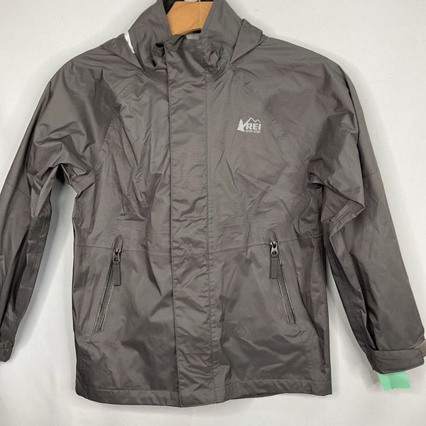 Size 8: REI Grey Rain Coat