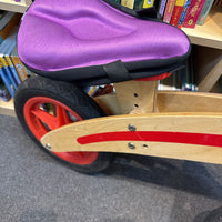 ZuM CX Kids Wooden Balance Bike w/ Additional Seat