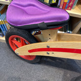 ZuM CX Kids Wooden Balance Bike w/ Additional Seat