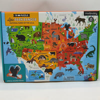 Mudpuppy 70pc Little Park Ranger National Parks Puzzle