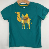 Size 7: Tea Green/Yellow Camel T-Shirt REDUCED