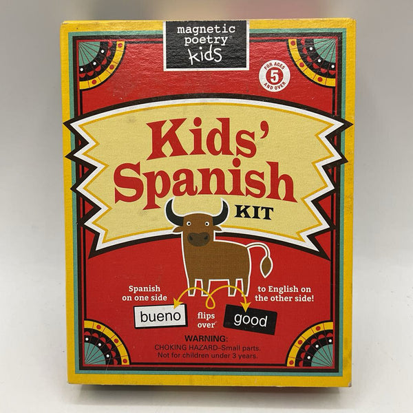 Kids' Spanish Magnetic Poetry Kit