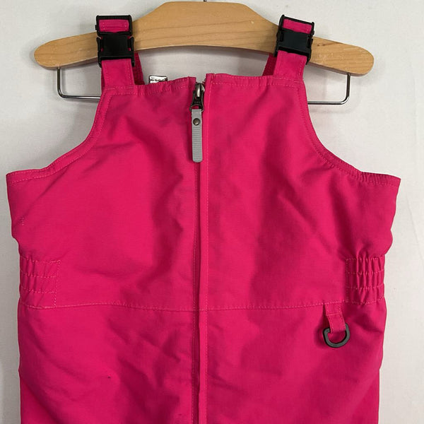 Size 5 (110): Hanna Andersson Pink Snow Bib