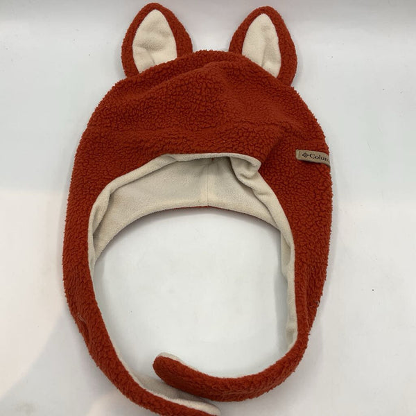 Size OS: Columbia Orange Fox Fleece Hat