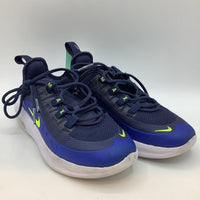 Size 12: Nike Blue/Green Trim Lace-Up Sneakers