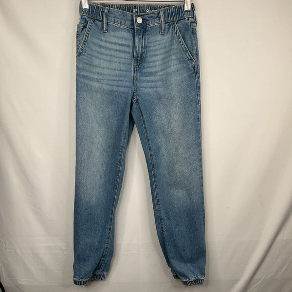 Size 8: Gap Light Wash Blue Denim Joggers