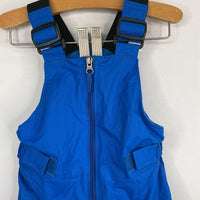 Size 4-5: Columbia Blue Fleece Lined Snow Bib