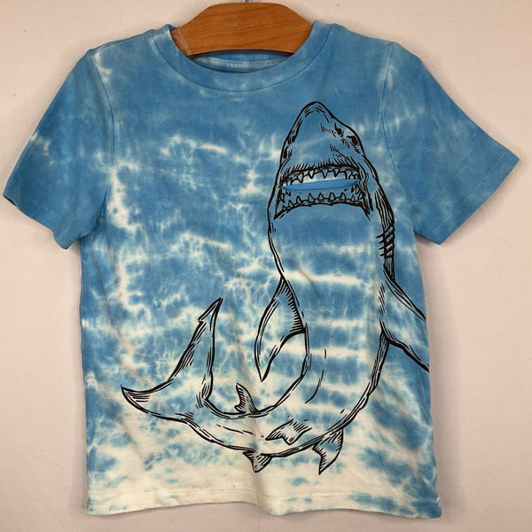 Size 4-5: Gap Blue/White Pool Shark Pocket T-Shirt