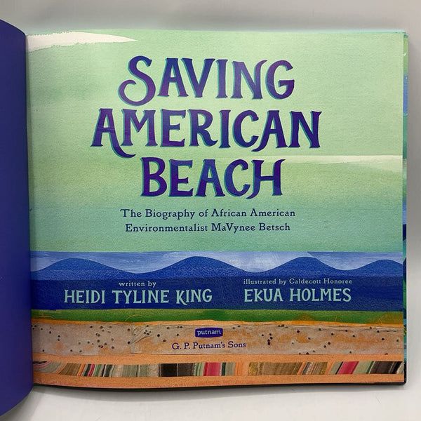 Saving American Beach (hardcover)