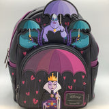 Disney Loungefly Villains Curse Your Hearts Mini Backpack