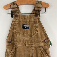 Size 12m: OshKosh Tan Corduroy Overalls