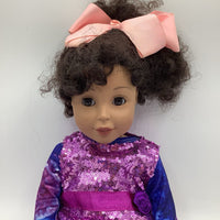 Adora 18" Doll w/ Purple Sequin Dress