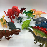 13pc Assorted Dino Figurines