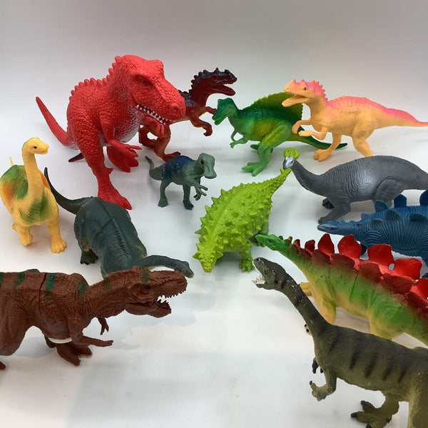 13pc Assorted Dino Figurines