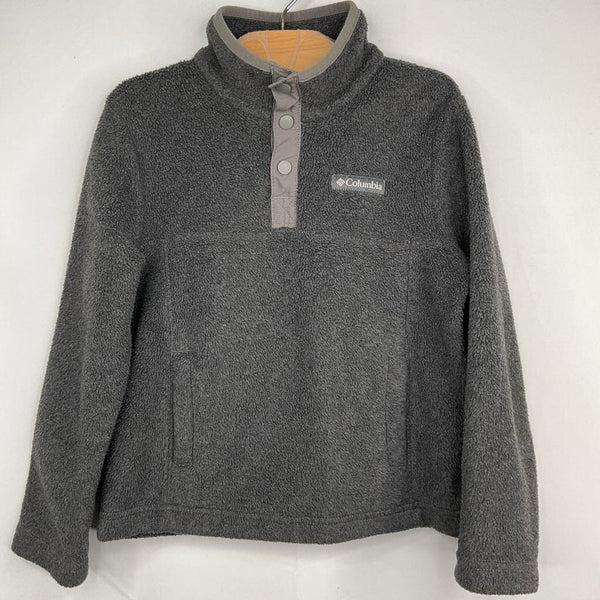 Size 6-7: Columbia Grey 1/4 Snap Fleece Pullover