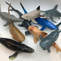 9pc Shark Figurines