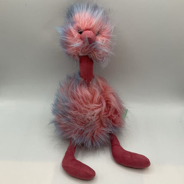 Jellycat 10" Pink Fizz Ostrich Plush