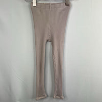 Size 2-3: Zara Light Grey Ribbed Leggings