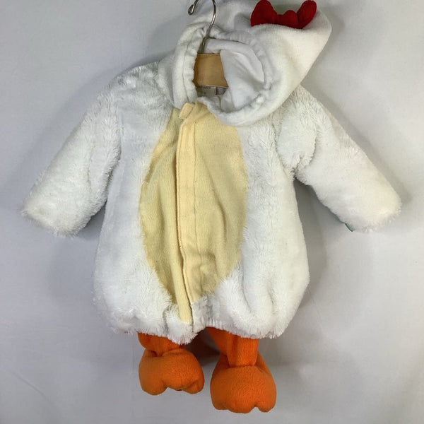 Size 0-6m: Old Navy 1pc White Chicken Costume