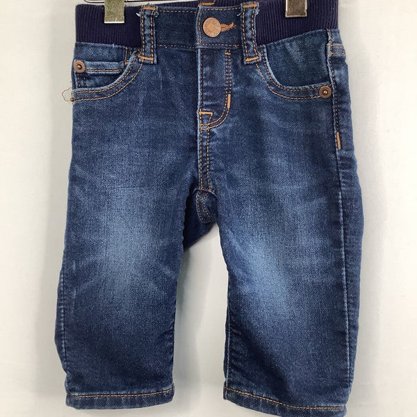 Size 3-6m: Gap Blue Soft Waist Denim Jeans