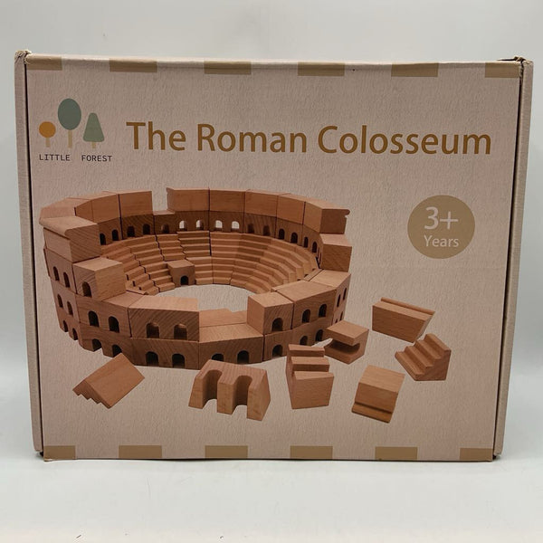 Little Forest Wooden Roman Colosseum Building Blocks