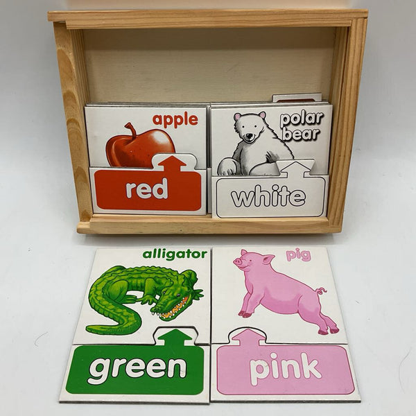 Melissa & Doug Wooden Puzzle Cards REDUCED